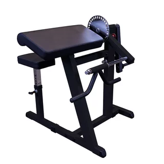 Stanowisko biceps / triceps Body-Solid GCBT380 ∙ regulowane siedzisko ∙ kąt 30° ∙ konstrukcja stalowa ∙ podkładki DuraFirm™ - Czarny