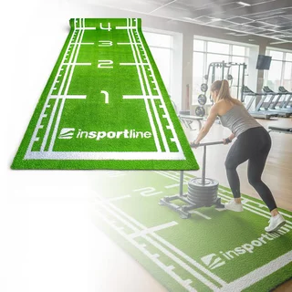 Mata treningowa sztuczna trawa inSPORTline Graspet ∙ do sprintów i agility ∙ nośność ekstremalna ∙ 26 000 splotów/m²