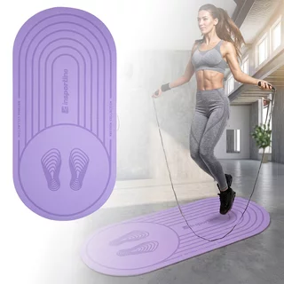 Mata do ćwiczeń inSPORTline Ampfinity 123x60x0,6 cm ∙ TPE ∙ antypoślizgowa ∙ amortyzująca wstrząsy ∙ tłumi hałas ∙ zaokrąglona