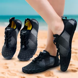 Buty kąpielowe / jeżowce do wody inSPORTline Nugal ∙ unisex ∙ ochrona palców ∙ szybkoschnące ∙ system szybkiego zapinania ∙ lekka waga 179 g