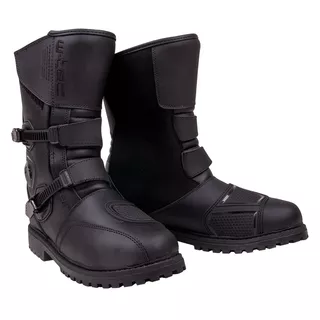 Męskie skórzane buty motocyklowe W-TEC Quartzo