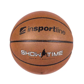 Piłka do koszykówki inSPORTline Showtime ∙ rozmiar 7 ∙ PU/PVC ∙ do wnętrz i na zewnątrz ∙ trwała tekstura