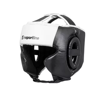 Kask bokserski inSPORTline Truluck ∙ wyściółka pochłaniająca uderzenia ∙ otwory na uszy ∙ do treningu ∙ pasek pod brodą