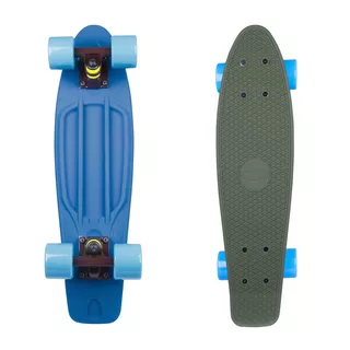 Deskorolka typu fiszka marki WORKER Sunbow Spitfire 22" ∙ koła 60 mm ∙ łożyska ABEC 7 ∙ nośność 90 kg ∙ waga 1,85 kg ∙ antypoślizgowa