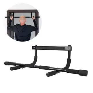 Drążek drzwiowy inSPORTline DCB100 ∙ długość 91 cm ∙ kompaktowy montaż ∙ nośność 110 kg ∙ 3 kąty chwytu