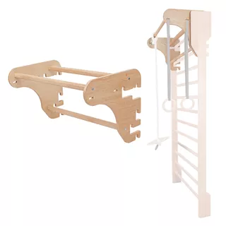 Drążek do drabinki inSPORTline Dremar 90 cm ∙ drewno bukowe ∙ udźwig 100 kg