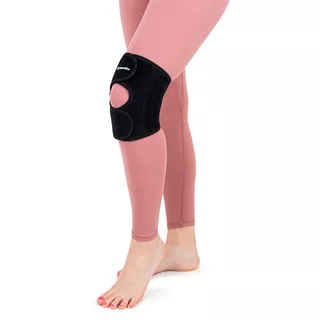 Orteza / stabilizator kolana inSPORTline Kneefort ∙ boczne wzmocnienie ∙ zapięcie na rzep ∙ komfortowy materiał