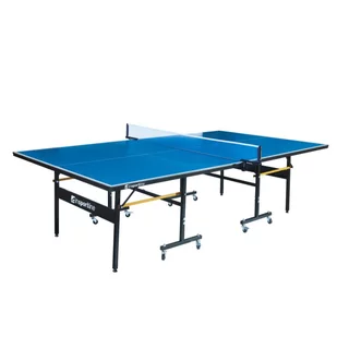 Zewnętrzny stół do tenisa stołowego inSPORTline Outdoor 300 ∙ blat ACP UV ∙ rama stalowa 20x30 mm ∙ 8 kółek ∙ waga 62 kg ∙ z siatk - Niebieski