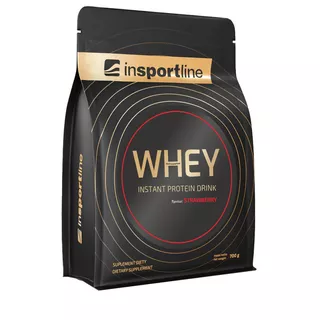 Białko serwatkowe inSPORTline WHEY / WPC Protein 700g - truskawka