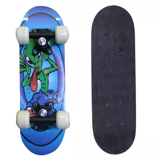 Dziecięca deskorolka Worker Kid Skateboy ∙ nośność 40 kg ∙ deska 17" klon ∙ koła  50 mm ∙ łożyska ABEC 3 ∙ antypoślizgowy grip - Obcy