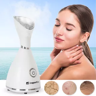 Sauna parowa do twarzy inSPORTline Cison ∙ nano para 300 W ∙ higieniczne nawilżanie skóry ∙ otwiera pory