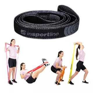 Guma oporowa (opaska) do ćwiczeń inSPORTline Rand XXX Strong ∙ 208 × 3,3 cm ∙ opór do 17 kg