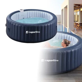 Duże jacuzzi ogrodowe z hydromasażem dla 6 osób inSPORTline Yanna