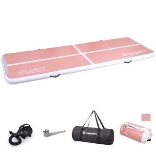 Ścieżka akrobatyczna Airtrack inSPORTline Airstunt 300x100x10 cm ∙ z pompką elektryczną ∙ nośność 500 kg ∙ wodoodporna ∙ torba w zestawie