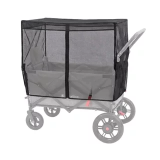 Moskitiera do wózka transportowego inSPORTline StrollKidz ∙ ochrona przed komarami ∙ łatwy montaż ∙ drobna siateczka