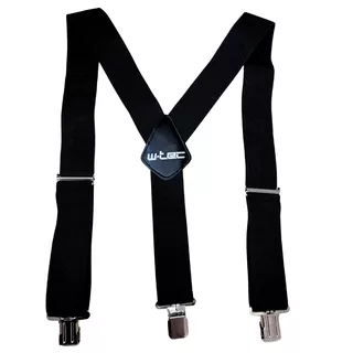 Szelki motocyklowe W-TEC Bretelero - Prosty czarny