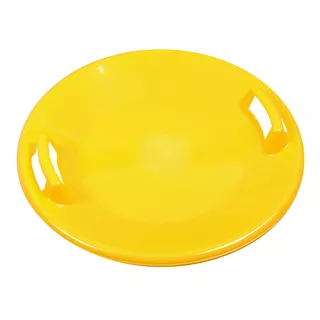 Ślizgacz śniegowy inSPORTline Snow Spartan Ufo ∙ ergonomiczne uchwyty ∙ nośność 75 kg ∙ utwardzony plastik ∙ lekki i trwały - Żółty