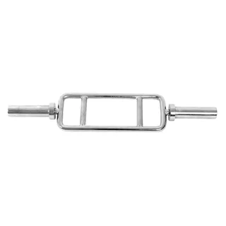Gryf olimpijski triceps inSPORTline OB-34 ∙ 86 cm ∙ chromowany stal ∙ średnica 50 mm ∙ antypoślizgowe uchwyty