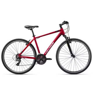 Męski rower crossowy Cyclision Zodin 5 MK-II 28" ∙ napęd Shimano 21 biegów ∙ amortyzowany widelec ∙ rama aluminiowa ∙ V-brake - Red Soul