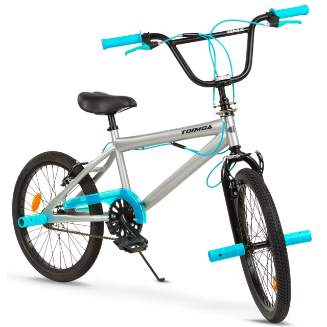 Rower BMX Toimsa BMX 20" - Srebrny - Srebrny