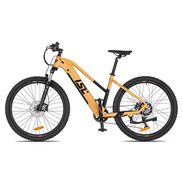Damski górski rower elektryczny inSPORTline ISL Cleora 648 Wh 27,5" - model 2026 ∙ bateria 648 Wh ∙ zasięg do 120 km ∙ nośność 120 kg