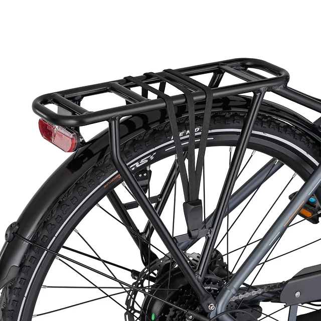 Miejski rower elektryczny inSPORTline ISL Eclion 648 Wh 28" - model 2026 ∙ bateria 648 Wh ∙ zasięg do 120 km ∙ amortyzowany widelec ∙ nośność 120 kg - Deep Coffee