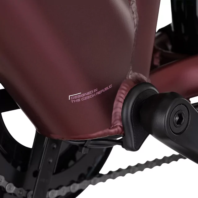 Miejski rower elektryczny inSPORTline ISL Eclion 648 Wh 28" - model 2026 ∙ bateria 648 Wh ∙ zasięg do 120 km ∙ amortyzowany widelec ∙ nośność 120 kg - Deep Coffee