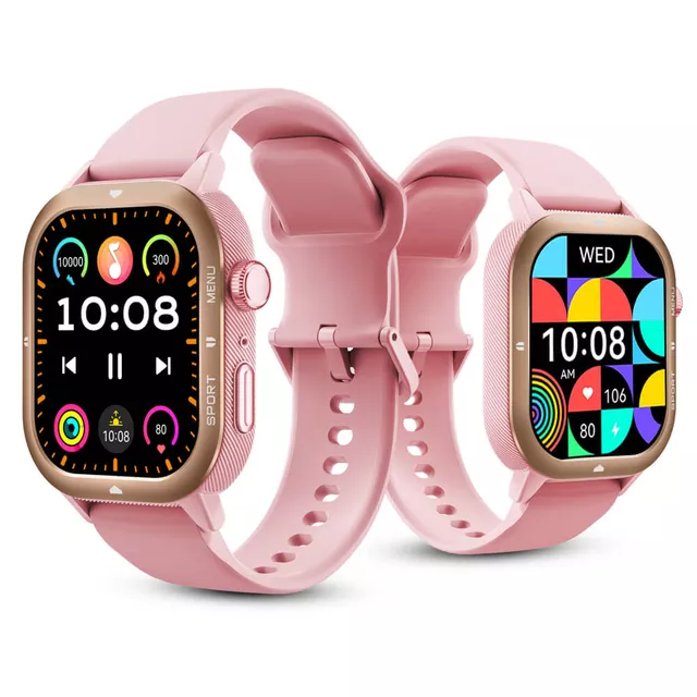 Smartwatch sportowy inSPORTline Melagra ∙ wodoodporny ∙ funkcja rozmów ∙ asystent AI ∙ monitorowanie tętna i snu ∙ 100+ trybów ∙ bateria do 25 dni