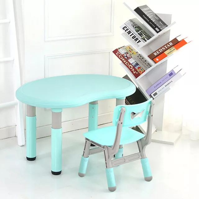 Stolik dziecięcy regulowany z krzesłem inSPORTline Kucerino ∙ ergonomia ∙ antypoślizgowy ∙ lekki ∙ pastelowy design ∙ nośność 40 kg - Różowy