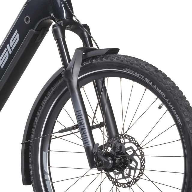 Rower elektryczny z pełnym zawieszeniem Crussis e-Country Full 10.10 720Wh 27,5" - model 2025 - Zielony Szmaragd