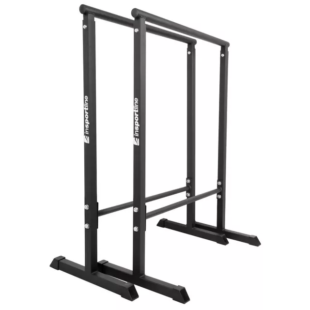 Poręcze do dipów / pompek inSPORTline Push Up PU1500 ∙ konstrukcja stalowa ∙ stabilne uchwyty ∙ udźwig 150 kg
