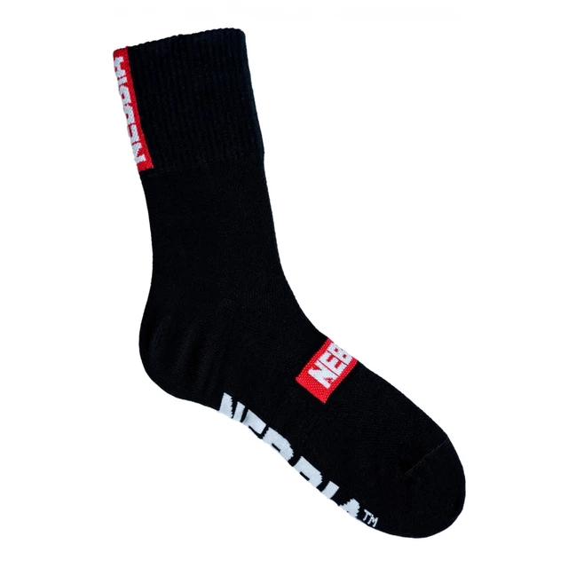 Skarpety Nebbia "EXTRA MILE" crew 103 - Czarny