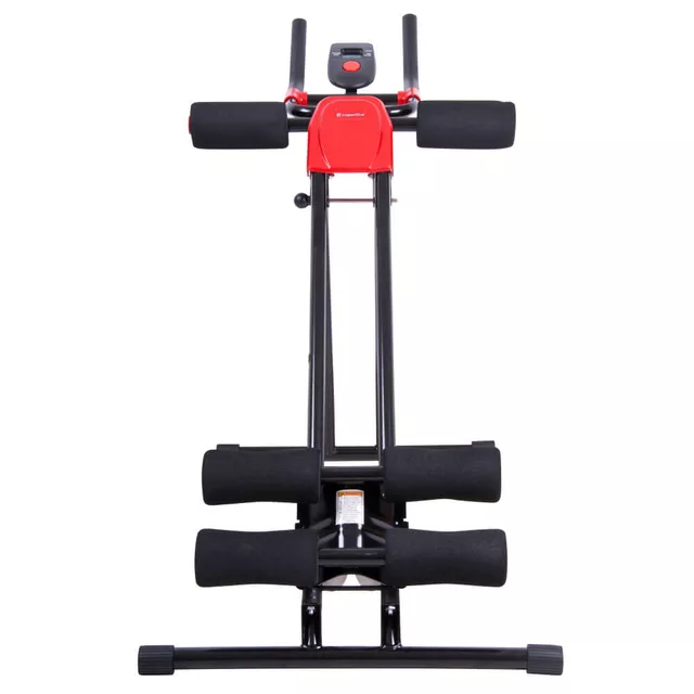 Ławka / trenażer do ćwiczeń brzucha inSPORTline AB Lifter Easy ∙ 4 poziomy oporu ∙ składane ∙ LED