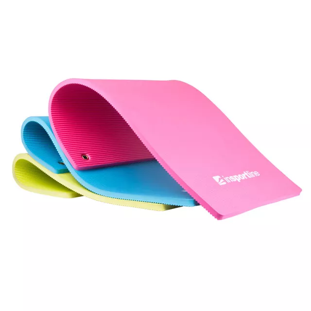 Mata do ćwiczeń fitness Profi 100 × 50 cm inSPORTline ∙ pianka z pamięcią ∙ grubość 15 mm  ∙ TPE