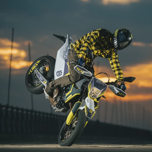 Koszula motocyklowa W-TEC Terchis - Czerwony