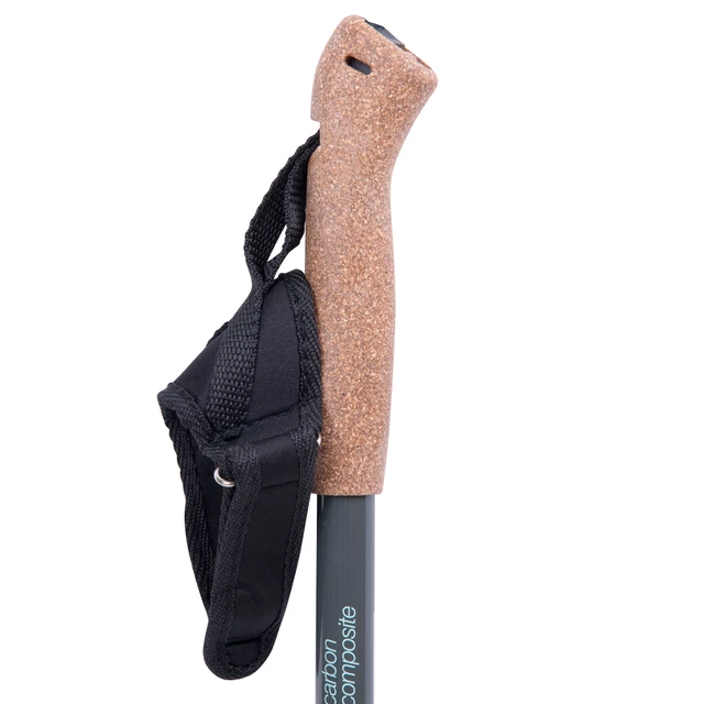 Kijki walkingowe inSPORTline Hiker ∙ 65–135 cm ∙ system Antishock ∙ karbonowe ∙ amortyzacja