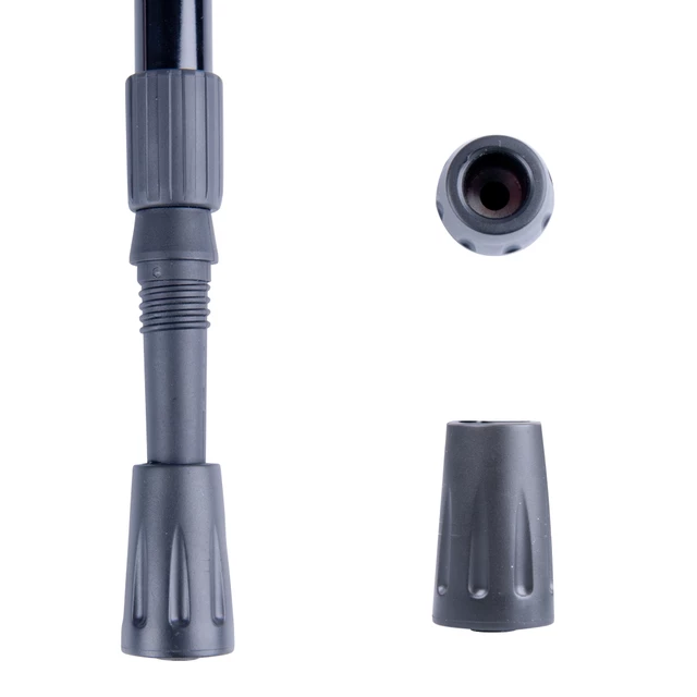 Kijki walkingowe inSPORTline Hiker ∙ 65–135 cm ∙ system Antishock ∙ karbonowe ∙ amortyzacja