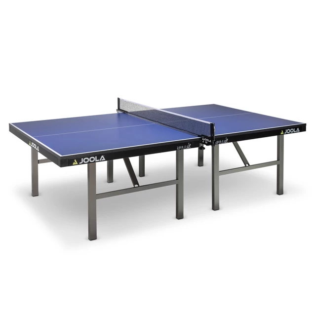 Stół turniejowy do ping-ponga Joola 2000-S Pro ∙ niebieski ∙ składany ∙ 25 mm ∙ 105 kg ∙ zgodny ITTF ∙ stabilna rama ∙ ukryte kółka - Niebieski