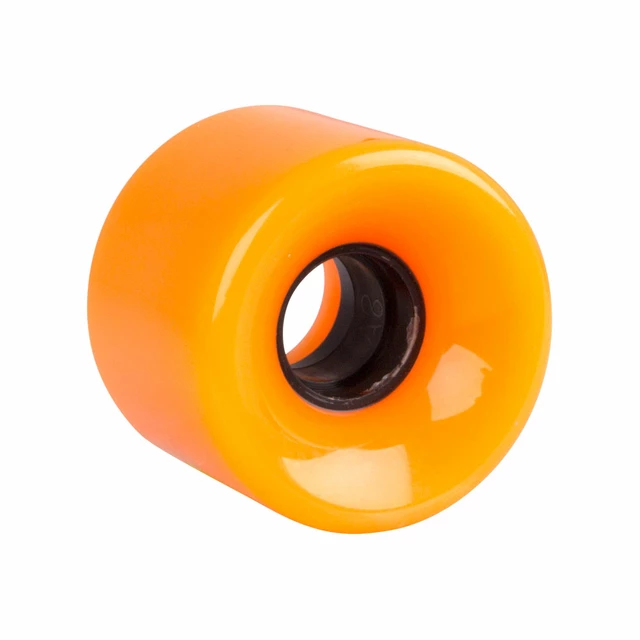 Kółko do deskorolki typu fiszka penny board 60*45 mm - Fioletowy - Pomarańczowy