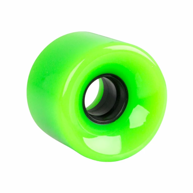 Kółko do deskorolki typu fiszka penny board 60*45 mm - Fioletowy - Zielony