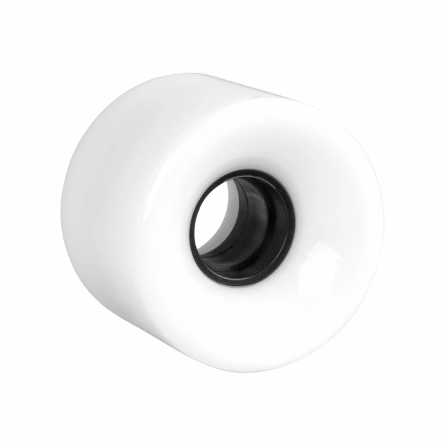 Kółko do deskorolki typu fiszka penny board 60*45 mm - Fioletowy - Biały