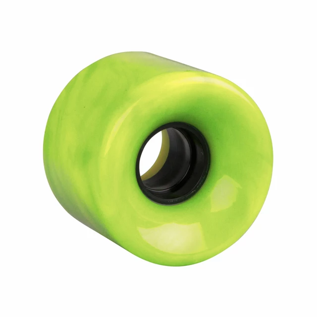 Kółko do deskorolki typu penny board fiszka 60*45 mm - Niebieski - Żółty