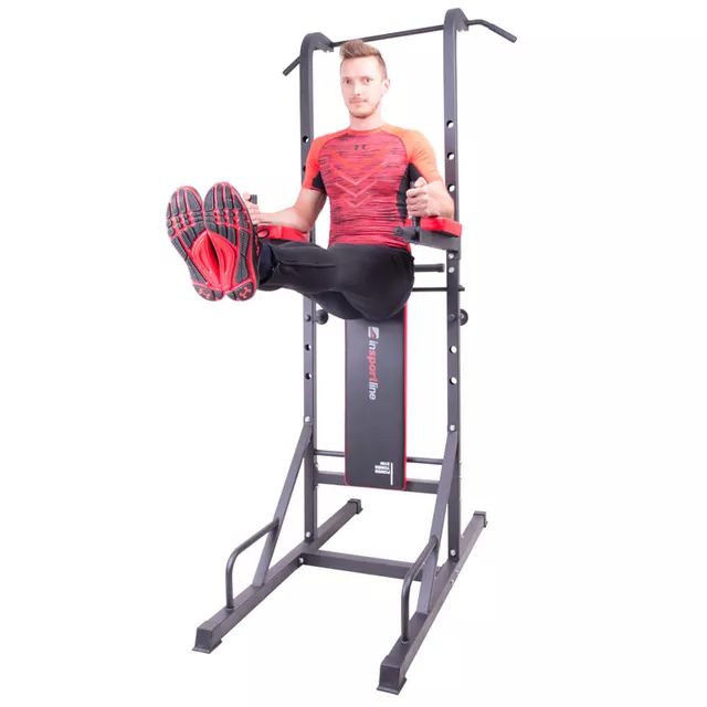Wielofunkowa poręcz stacjonarna inSPORTline X150 ∙ oparcie + drążek + podpórki ∙ stabilna rama