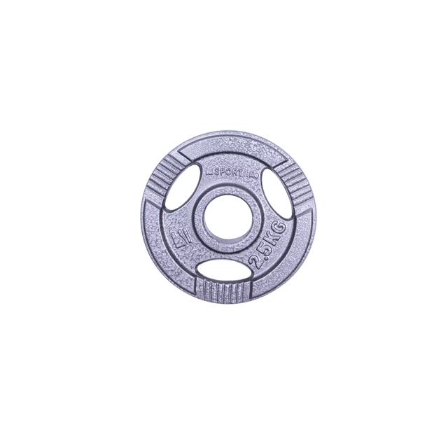 Obciążenia olimpijskie żeliwne inSPORTline Hamerton ∙ 1,25-25 kg ∙ otwór 50 mm ∙ uchwyty ergonomiczne ∙ ochrona antykorozyjna