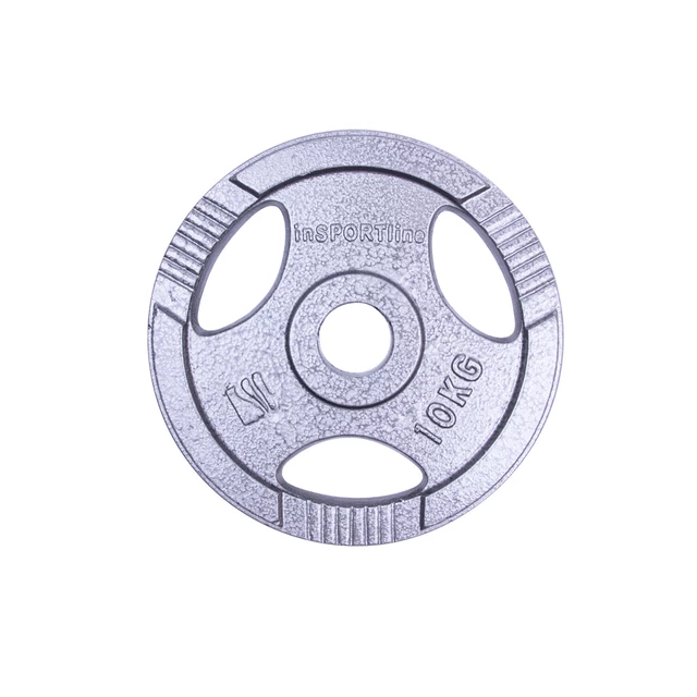 Obciążenia olimpijskie żeliwne inSPORTline Hamerton ∙ 1,25-25 kg ∙ otwór 50 mm ∙ uchwyty ergonomiczne ∙ ochrona antykorozyjna