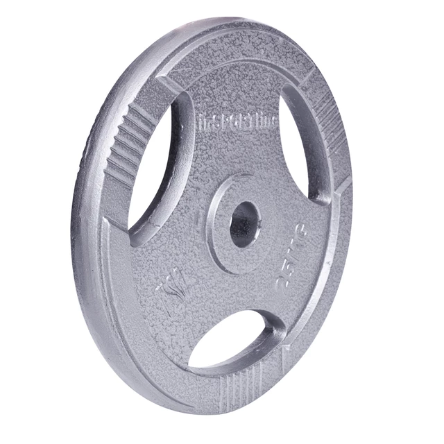 Obciążenia żeliwne inSPORTline Hamerton 30 mm 1,25-25 kg ∙ powłoka antykorozyjna ∙ uchwyty ergonomiczne ∙ trwała konstrukcja