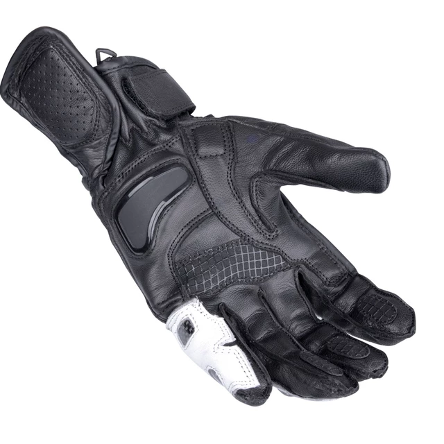 Rękawice motocyklowe skórzane W-TEC Radoon - Czarny