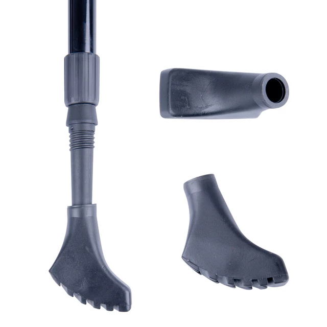 Kijki Nordic Walking inSPORTline Potosi ∙ regulacja 82-135 cm ∙ system Antishock ∙ odblask ∙ wymienne nasadki