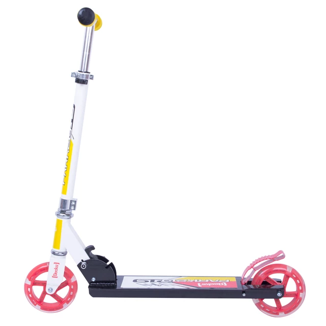 Hulajnoga składana WORKER Cirky ∙ niebieska ∙ świecące koła LED ∙ nośność 50 kg ∙ regulowana kierownica 68-88 cm - Niebieski