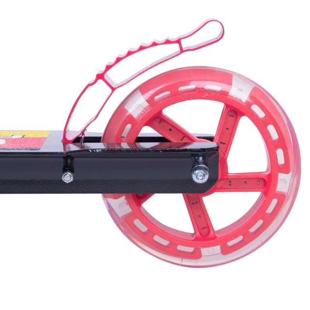 Hulajnoga składana WORKER Cirky ∙ niebieska ∙ świecące koła LED ∙ nośność 50 kg ∙ regulowana kierownica 68-88 cm - Niebieski